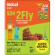 Sim2fly Global eSIM - 6GB, 15-Day Validity